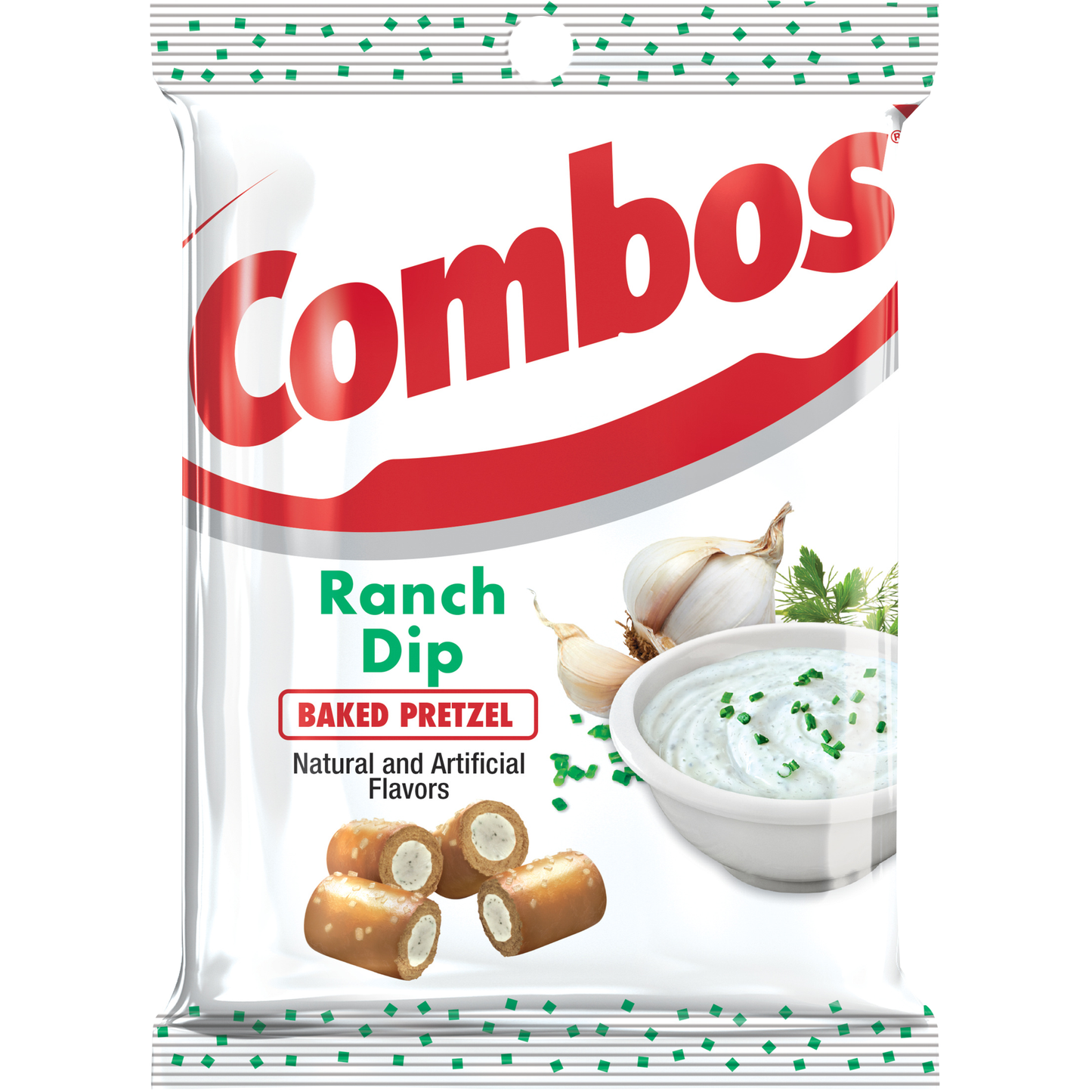 Combos Bag Ranch Dip Bretzel cuit au four