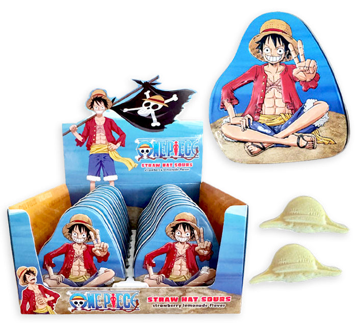 One Piece straw hat sours candy