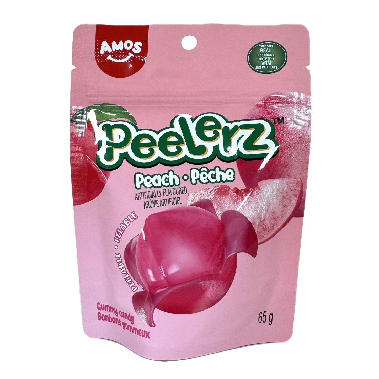Amos Peelerz Gummy Peach (65g)