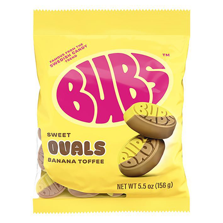 BUBS Sweet Ovals Banana Toffee