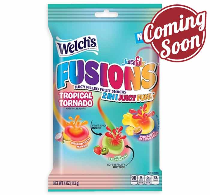 WELCHS JUICEFULS FUSIONS FRUIT SNACKS TROPICAL