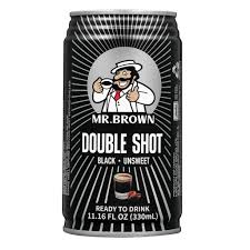 MR.BROWN 330ML BLACK EXSTRA SHOT