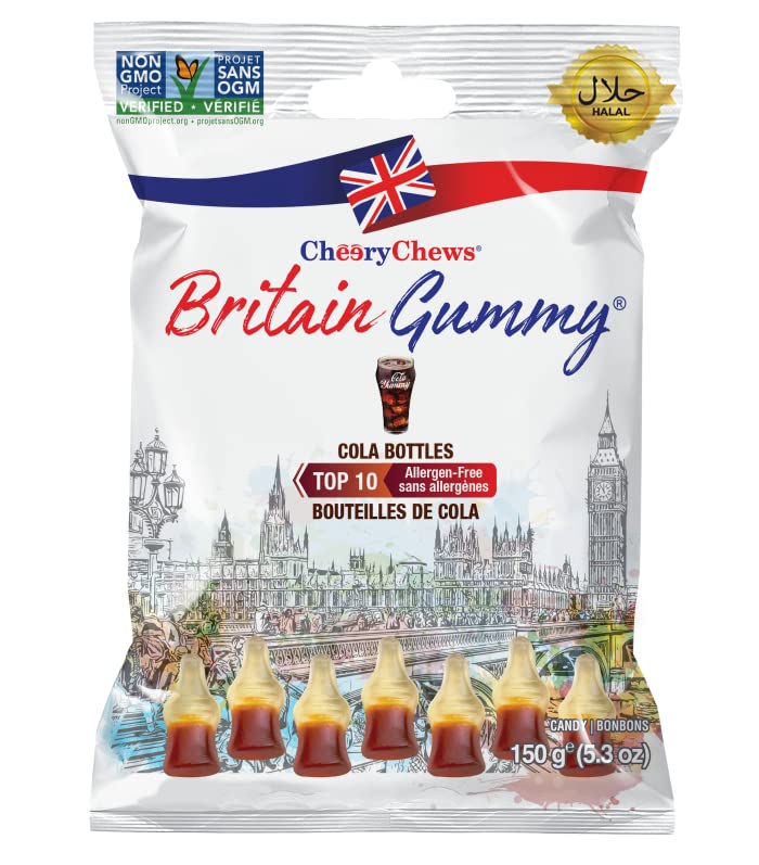 Britain Gummy Cola Bottles