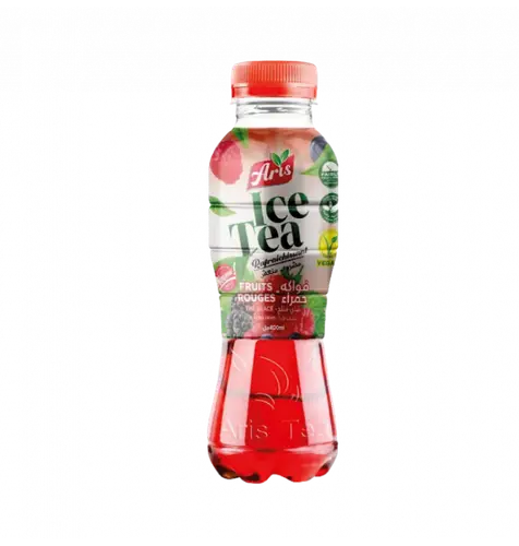 Ice tea rouge- La bouteille