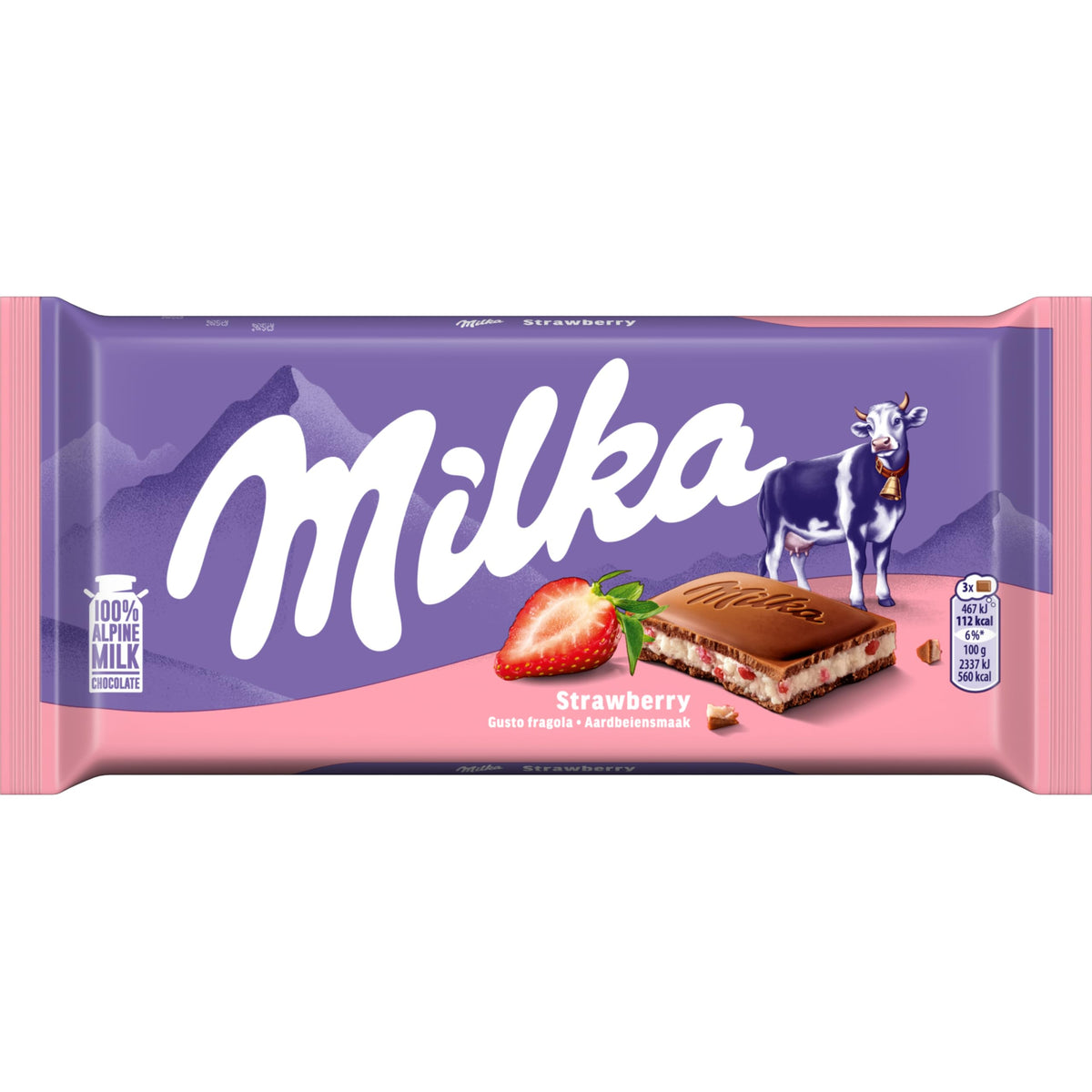 milka strawberry