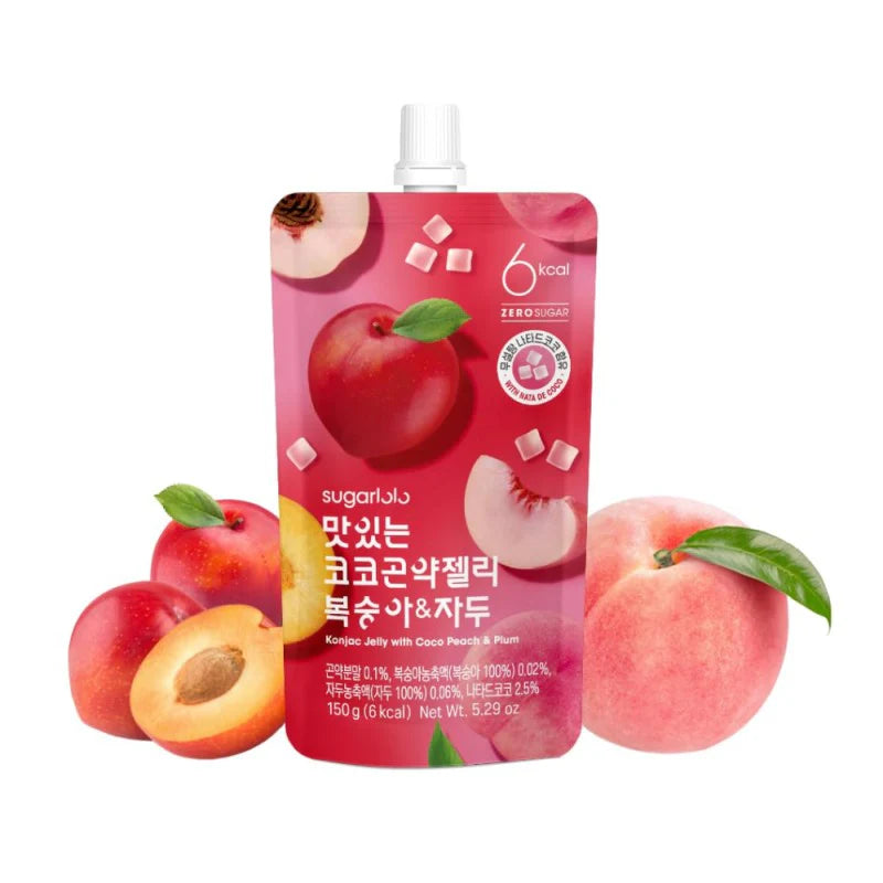 Sugarlolo Coco Konjac Jelly Peach & Plum