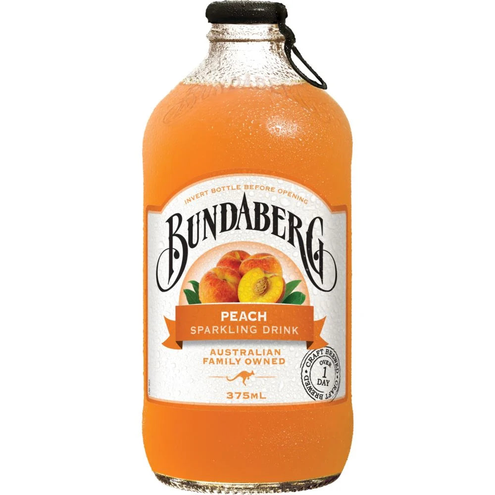 Peach sparkling drink – Bundaberg