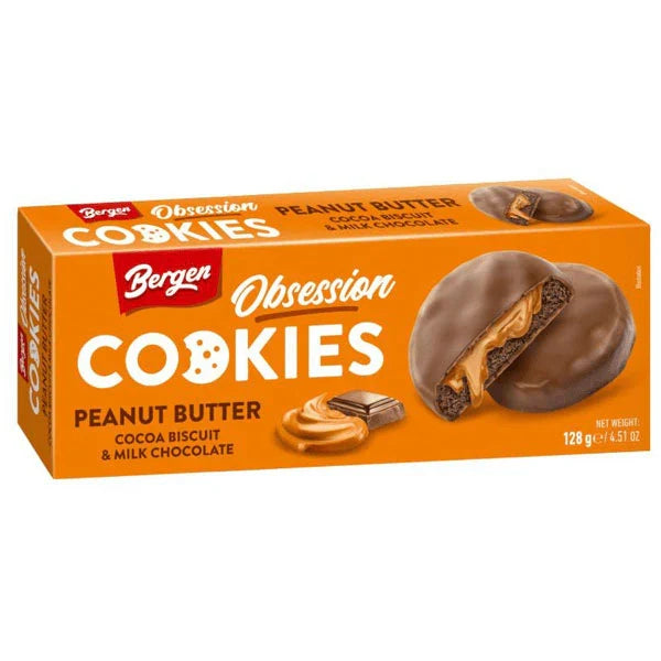 Bergen Obsession Cookies Cocoa Peanut Butter