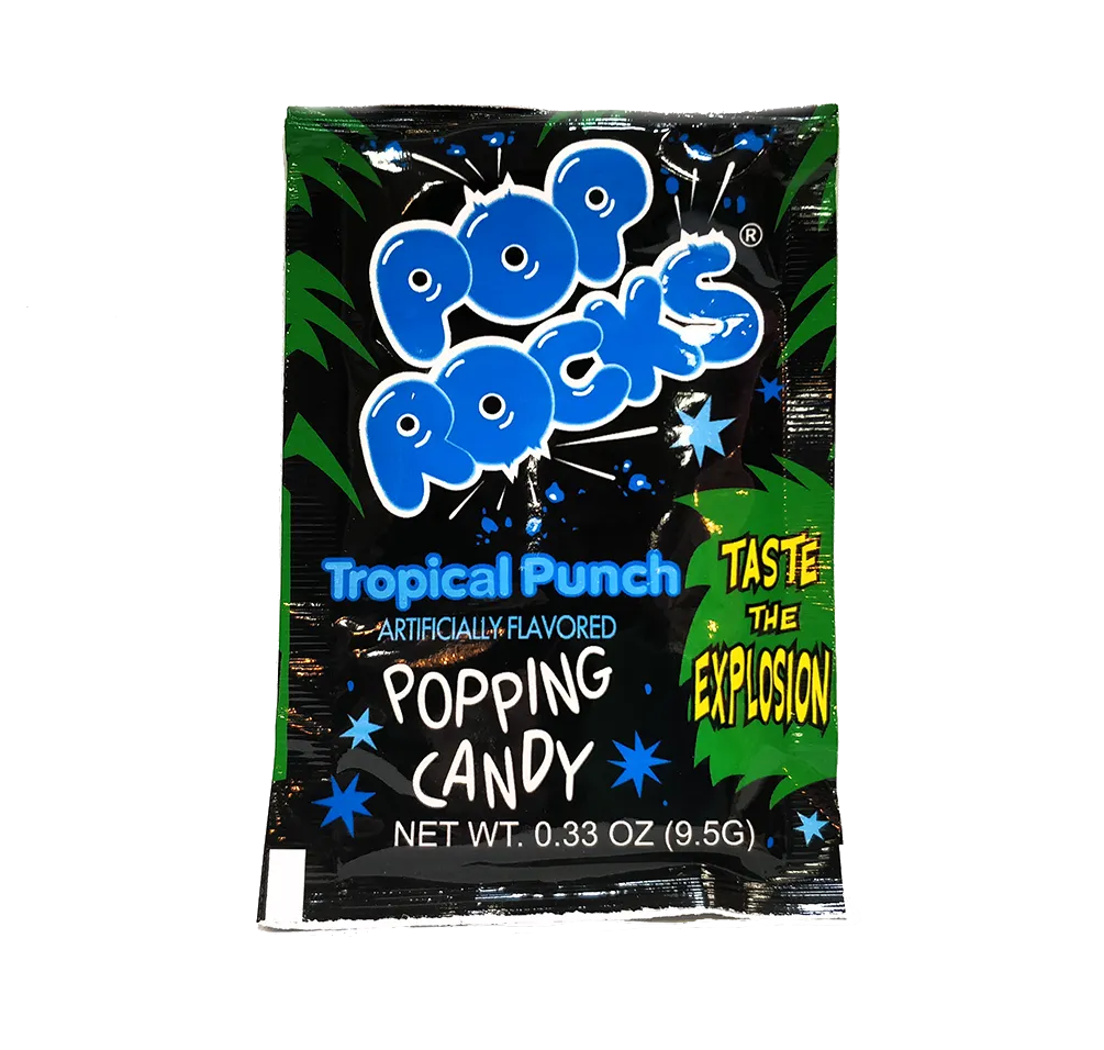 Punch tropical Pop Rocks