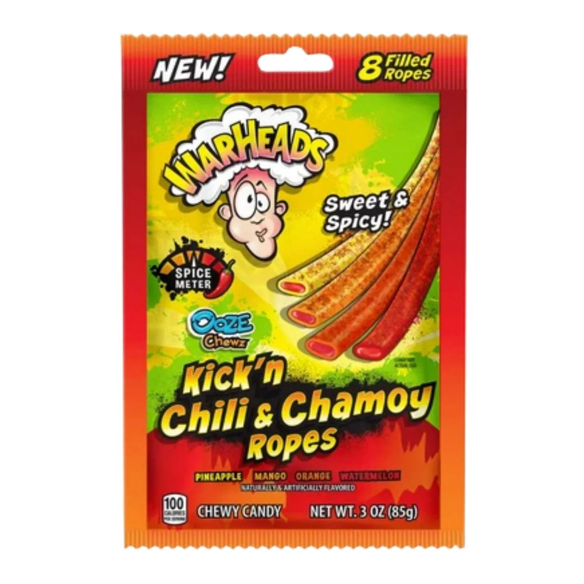 Warheads Kick'n Chili & Chamoy Ropes