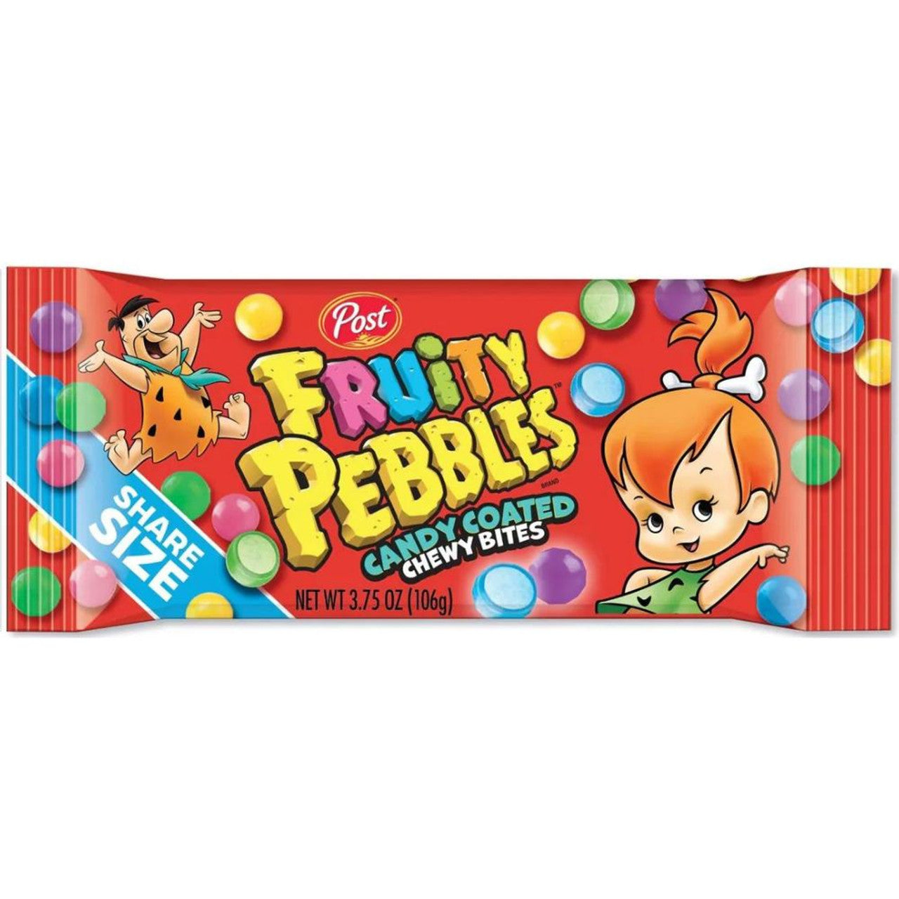 Bouchées moelleuses enrobées de bonbons Fruity Pebbles