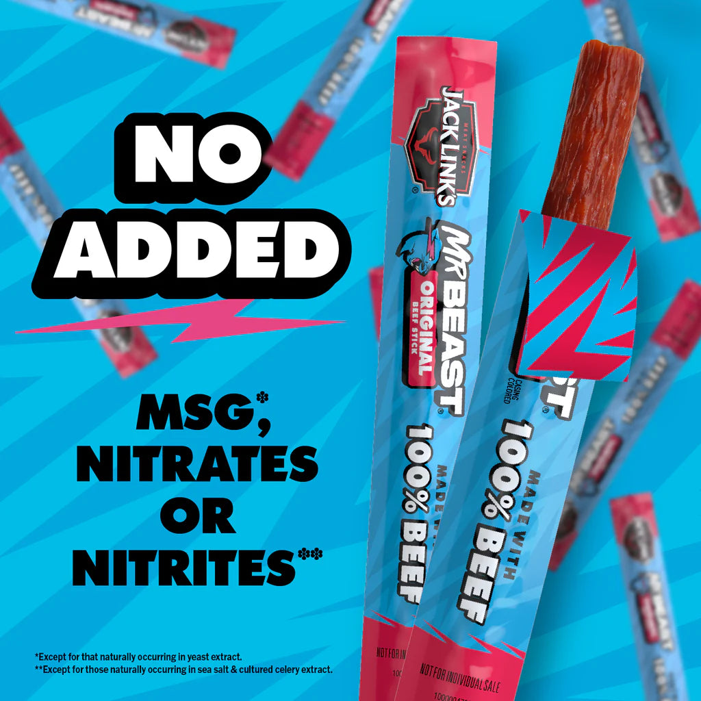 Jack Link’s x MrBeast Original Beef Sticks