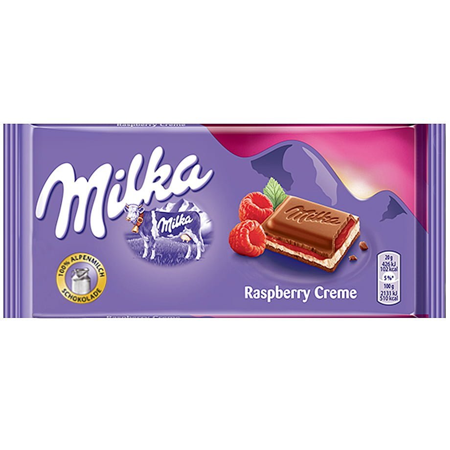 Milka Raspberry Cream