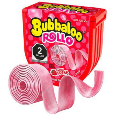 Adams - Bubbaloo Rollo Fresa (Strawberry)