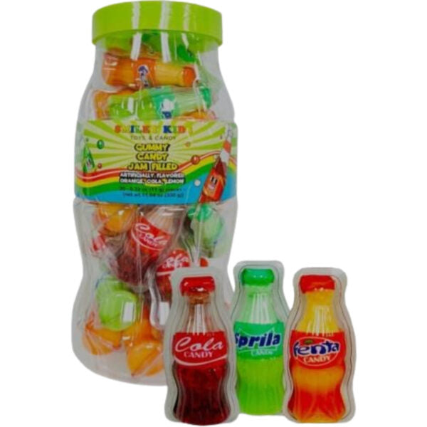 Smiley Kids Gummy Candy Soda