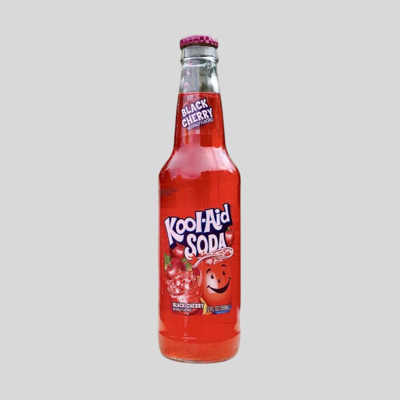 KOOL AID black cherry SODA GLASSS