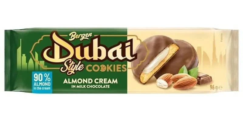 Bergen dubai cookies almond