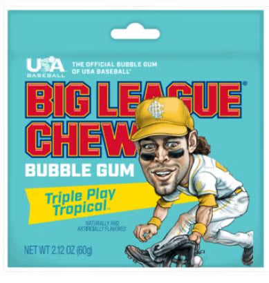 big league chew triple play tropical