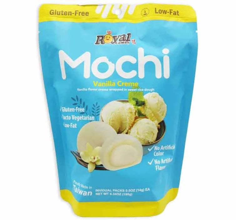 MOCHI À LA CRÈME À LA VANILLE