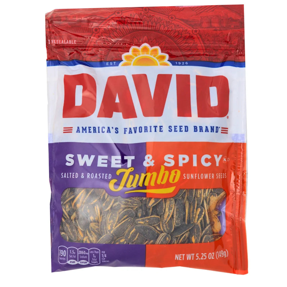 David Seeds Jumbo Sunflower Sweet And Spicy