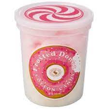 Beignets glacés à la barbe à papa