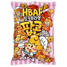 HBAF MILK CARAMEL FLVR POPCORN