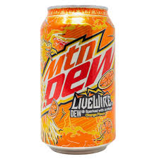 Mtndew Livewire orange
