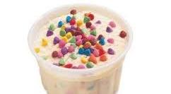 COUPE DE GLACE ARC-EN-CIEL À CRÈME GLACÉE