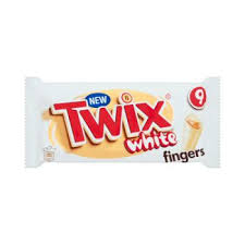 Barres de collation Twix aux biscuits au chocolat blanc