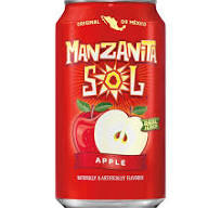 Manzanita Sol, Pomme aromatisée naturellement et artificiellement, Soda