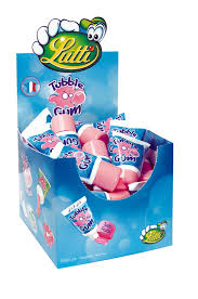 Lutti Tubble Gum Tutti Frutti Flavour Bubble Gum