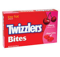 BOUCHÉES DE CERISES TWIZZLERS 5 OZ BOÎTE DE THÉÂTRE