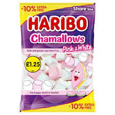 HARIBO Chamallows Pink & White Marshmallows