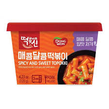 DONGWON THE GOD OF TOPOKKI CUP RICE CAKE SWT&SPICY