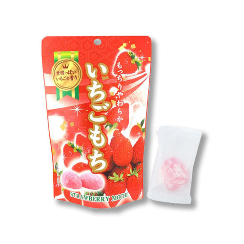 Seiki Bite Sized Daifuku Mochi Snack-Strawberry