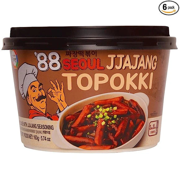 Seoul Jjajang Topokki Rice Cake with Jjajang Seasoning