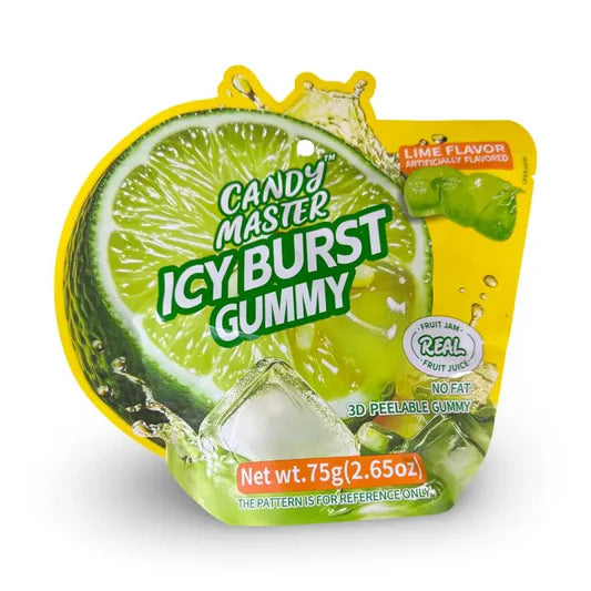 Candy Master Icy Burst Gummy Lime