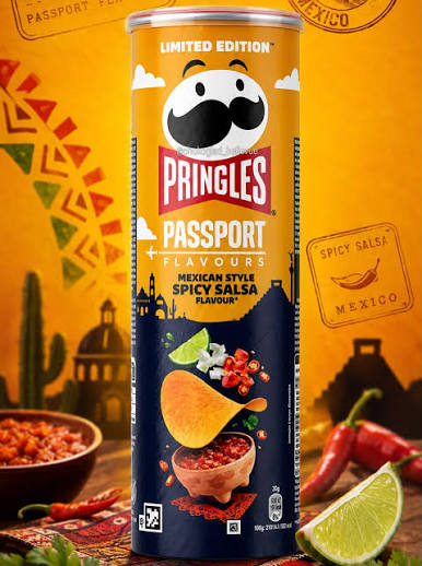 Pringles Mexican Style SPICY SALSA