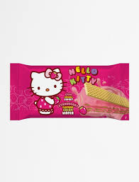 HELLO KITTY - STRAWBERRY WAFER