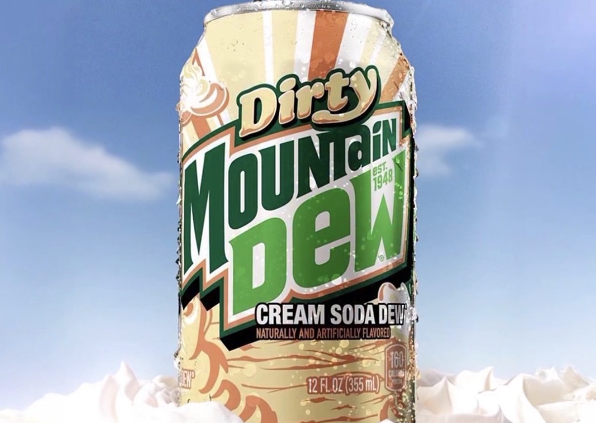 Mountain Dew Dirty Cream Soda