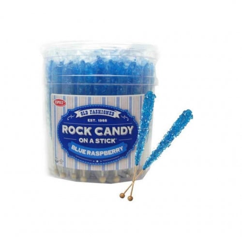 Bonbons Rock Candy Framboise Bleue
