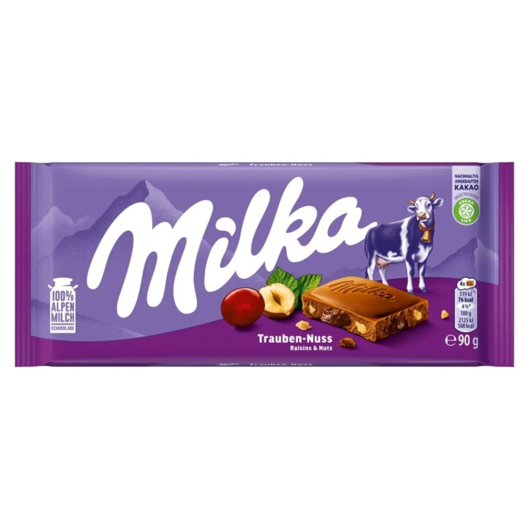 Milka Raisin Nut