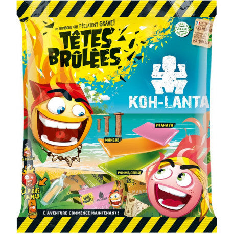 TETES BRULEES Bonbons Koh Lanta
