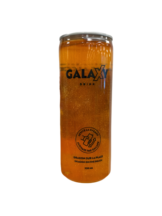 Ready-to-drink Galaxy - alcohol-free ORANGE - DRAGON SUR LA PLAGE