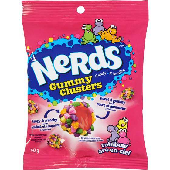 Nerds Gummy Grappes Arc-en-ciel