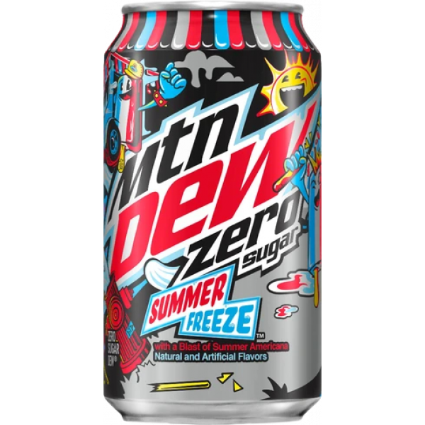 Mountain Dew Summer Freeze Zero Sugar