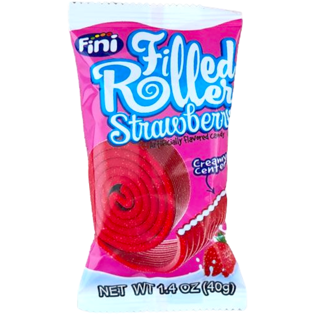 Rouleau fourré Fini à la fraise
