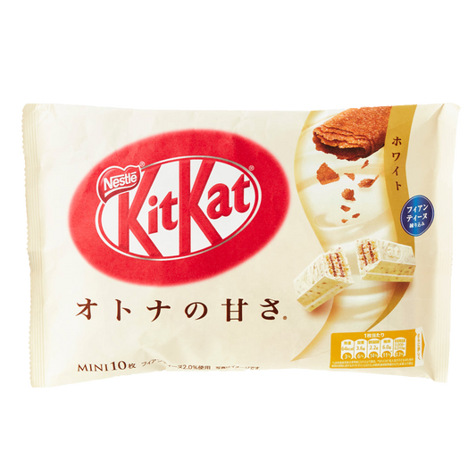 Kit Kat Mini Sac Blanc &amp; Biscuits