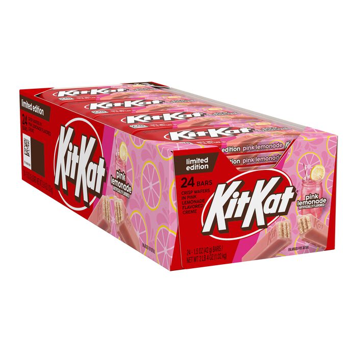 KIT KAT® Pink Lemonade Flavored Wafer Candy Bars