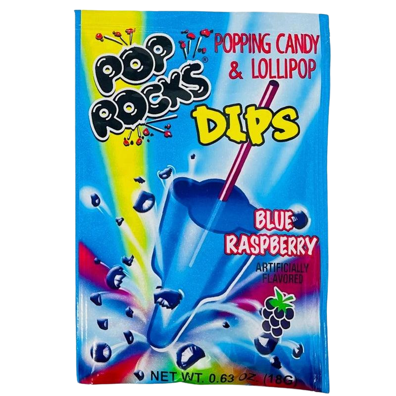 Pop Rocks Dips Framboise Bleue